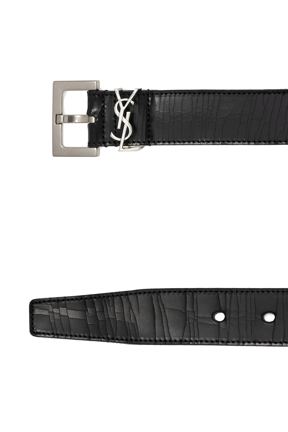 Saint Laurent Logo belt